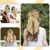 Big Hair Bows Silky Satin Hair Bow with Long Tail