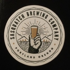 Sasquatch Brewing Company STICKER craft Brewery Micro Beer Portland OR Oregon