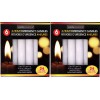 Luminessence Emergency Candle Long Lasting 24 Candles Total USA SELLER