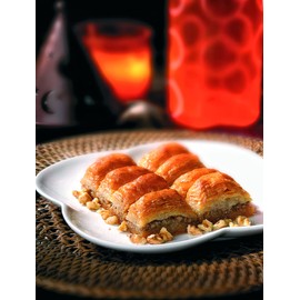 Kral Phyllo Dough for Baklava Borek, Turkish Yufka, Partially Pre Baked Very Thin Filo Pastry Dough Leaves, Fillo Pastry Dough Sheets, 1.75lb (800g) 44 pcs