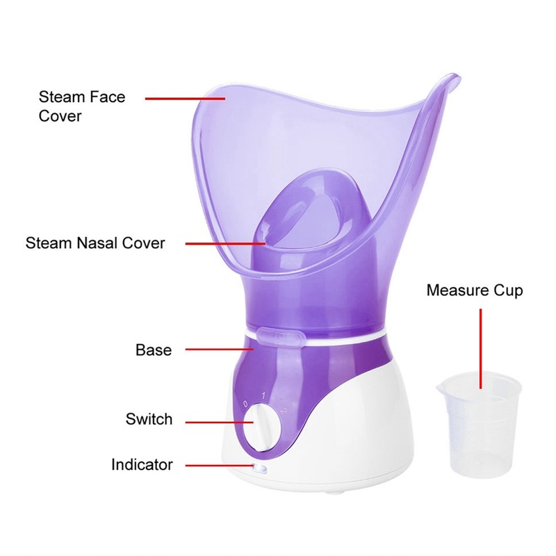 Face Steamer Aromatherapy Humidifier Face Mist Sprayer Moisturizing Face Machine