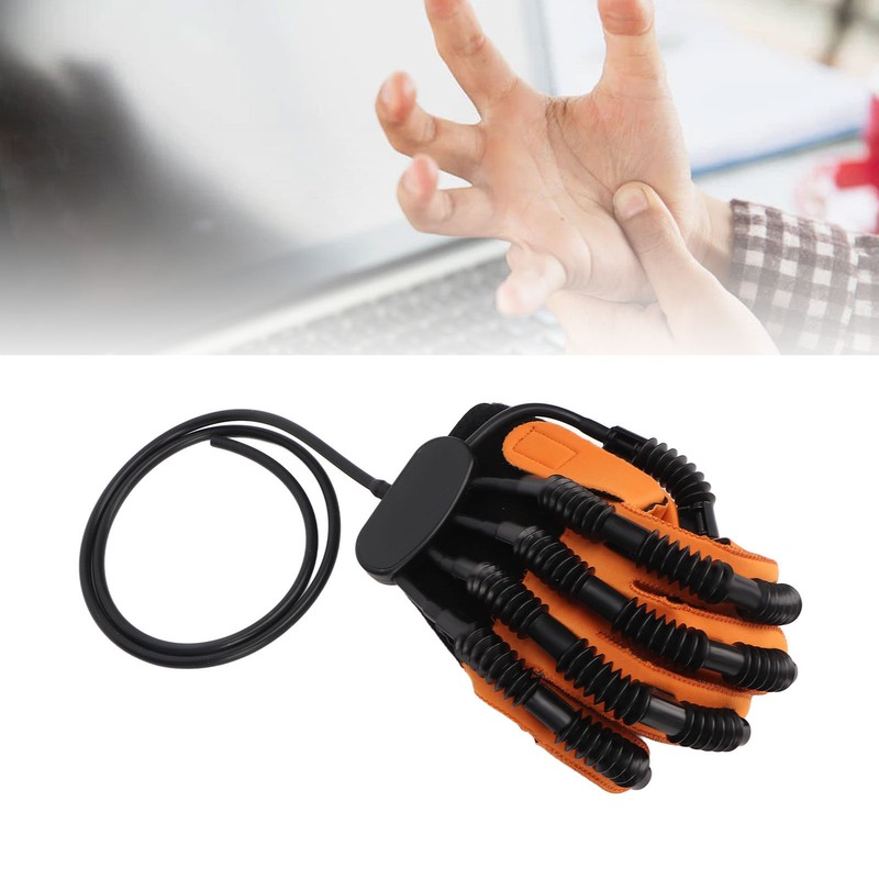 Rehabilitation Robot Gloves Training Finger Straightening Gloves for Hand Function