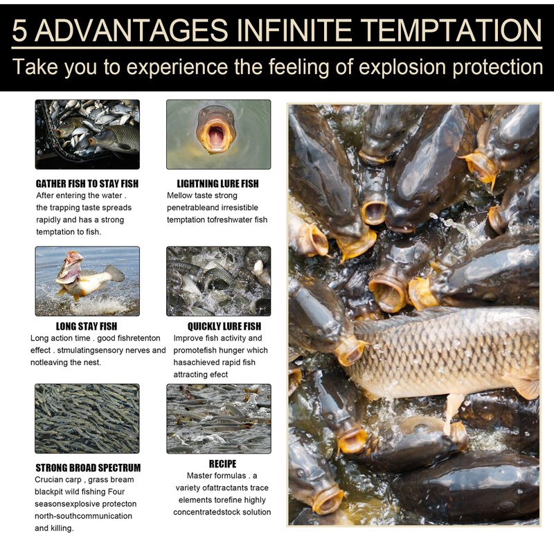 Zynewa Additive Feeder, Fischköderflüssigkeit zur Verbesserung der Anziehungskraft, Lockstoff für