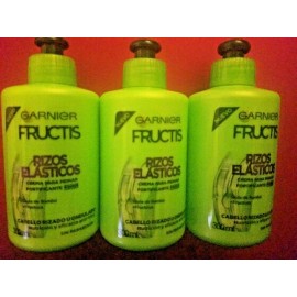 Garnier 3 PACK GARNIER LEAVE IN CONDITIONER RIZOS ELASTICOS/SAVI