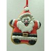 New Santa Claus Frosted Cute Sugar Cookie Christmas Tree Ornament