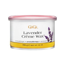 Gigi Gigi Lavender Creme Wax, Lavender, 14 Ounce