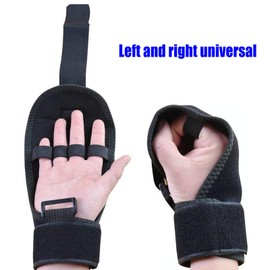 Hand Rehabilitation Gloves for Training - Breathable and Adjustable Firm Finger Aid Gloves for Stroke Hemiplegics and Elderly People