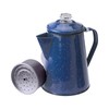 GSI Outdoors Percolator Coffee Pot | Enamelware Campfire Coffee Boiler