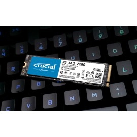 Micron Crucial by Micron P2 1 TB M.2 NVMe SSD CT1000P2SSD8 - USA - New, Factory Sealed