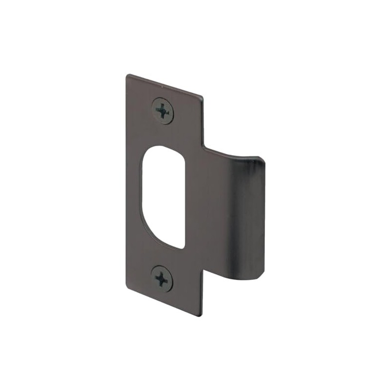 Prime-Line E 2568 Solid Brass Standard T-strike Door Strike Plate,
