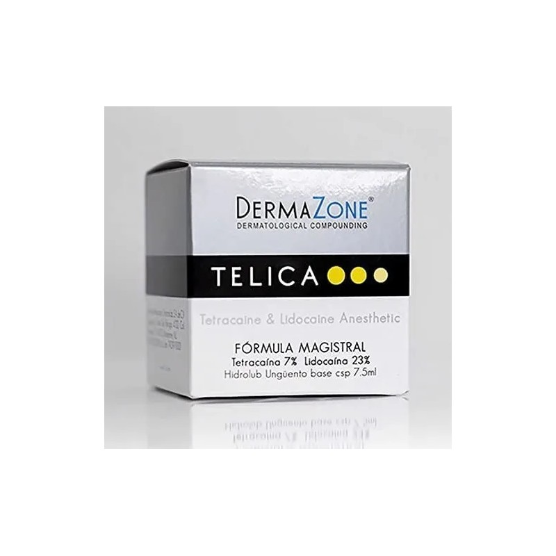 Telica Gel Tópico Para Microblading Y Delineado 30% Color Blanco
