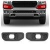 HECASA Fog Light Bezels Pair Compatible with 2019-2024 Ram 1500