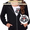 Funny Bunny Gym Patch, Hook&Loop 3" for Backpack,Vest,Gym Bag