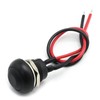 Anxingo 2 PCS Mini Round Waterproof Momentary Push Button Switch,