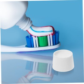 ORFOFE Toothpaste Caps 100pcs Plastic Travel Covers Leakproof Durable and Easy to Use for Boys and Girls and Adults