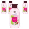 Organist Macadamia Cranberry Body Wash, 200g, 4 packs / 오가니스트 마카다미아 크렌베리 바디워시, 200g, 4개
