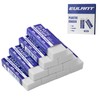 EULANT Pencil Erasers 10 Pieces, White 2B Rubbers Erasers for