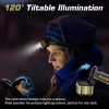 ‎EverBrite EverBrite Rechargeable LED Headlamp 7 Modes White/Red/Gree