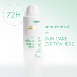 Dove Whole Body Deodorant Cooling Spray Sage & Lavender Aluminum Free 4oz