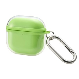 Elecom AVA-AP06AIR2GN AirPods Case, 4th Generation, Active Noise Cancelling, Shockproof, Compatible with MUBRAIN MagSafe Charging, Green