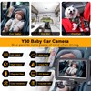 Yakry Baby Car Camera for Backseat - HD 1080P, 170°