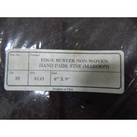 EDGE BUSTER  5 General Purpose hand pads compared to scotchbrite 7447 6x9