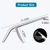Roczential 2 Pcs Fish Hook Remover, Stainless Steel Fishing Hook