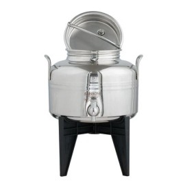 Sansone Fusti Tank | Stainless Steel | Stand & Tap Included | 1.3 Gallon | 5L