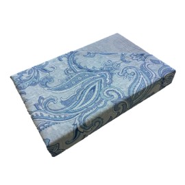 Itosho GM3931 Cotton Gauze Blanket Cover, Paisley, Blue, 57.1 x 80.7 inches (145 x 205 cm)
