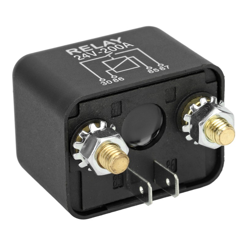 24V 200A Car Start Relay High Current Normally Open Brass
