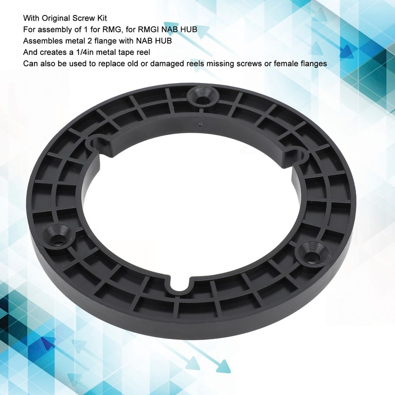 Open Reel Tape Plastic Core Replacement ABS NAB Hub with