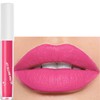 Velvet Matte Liquid Lip Colour, Bright Pink Lipstick, Long-lasting, Waterproof