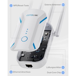 WLAN Amplifier with WPS de1124b