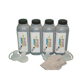 Toner Refill Store ™ 4 Pack Black Toner Refill Kit for The Brother TN-330 (TN330) DCP-7030 HL-2140 MFC-7320 MFC-7345N
