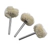 10 Pcs Wool Polishing Wheel Felt Buffing Rotary Drill Polishing