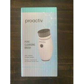 Proactiv Pore Cleansing Brush Charcoal Infused Face Brush 360 Rotation Brand New
