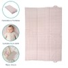 Clair de Lune Gingham Foldable Changing Mat, Easy Clean Soft