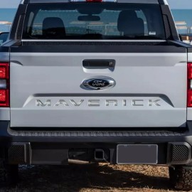 Fenzer B2G1 Free 2025 Chrome Rear Tailgate Letters for Ford MAVERICK Vinyl Plastic 3D
