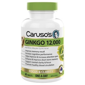 Caruso's Buy Carusos Ginkgo 12000 60 Tablets Online