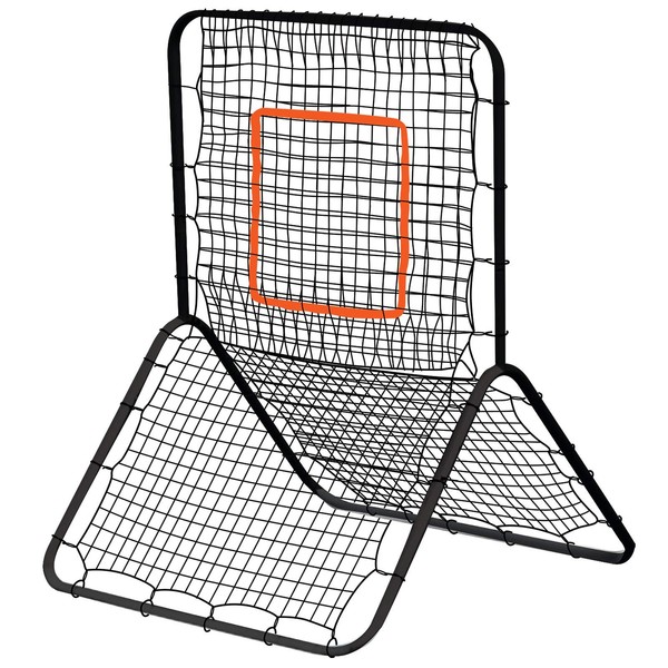 CHAMPRO Baseball and Softball Pitchback Screen Rebound Net, 58” x 42”