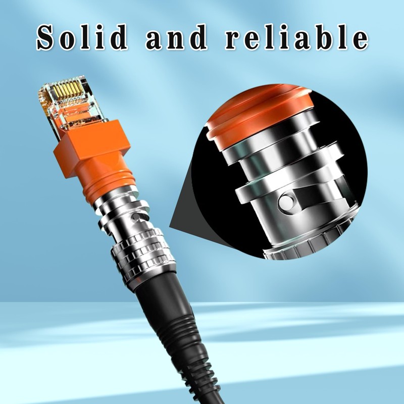 Elecbee BNC Female to RJ45 Male Adapter 180 Degree 50