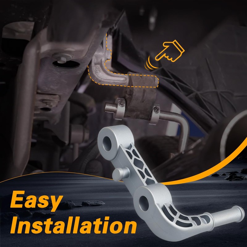FUSCH Enhanced Rear Left Exhaust Bracket, Tailpipe Hanger, Driver Side