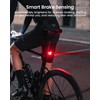 RAVEMEN NT201 Bike Radar Tail Light, 80-Lumen Bright Wide-Angle Bicycle