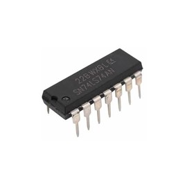 Circuito Integrado Chip IC 74LS74 Flip Flop Tipo D TTL 7474 (2 Piezas)