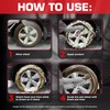 Black Magic 120228 Intense Foam Wheel & Tire Cleaner, High-Foaming