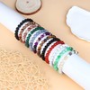 JeryWe 12 Pcs 8mm Beaded Bracelets for Women Men Natural