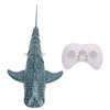 RC Shark Toy Pool Boat Toy High Simulation Light Effect