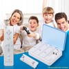 Upgraded Wii Remote Battery Charger Station, Covanm 4 Port Wii
