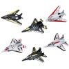 deAO Military Naval Aircraft Carrier Toy Play Set with Small