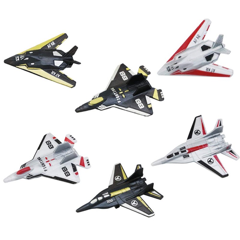 deAO Military Naval Aircraft Carrier Toy Play Set with Small